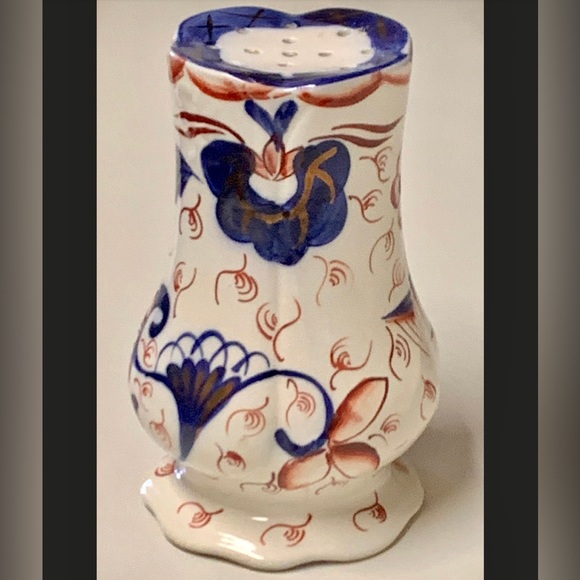 Gaudy Welsh Bethesda Pattern Lustreware Corked Cinnamon Sugar Shaker - Picture 2 of 10